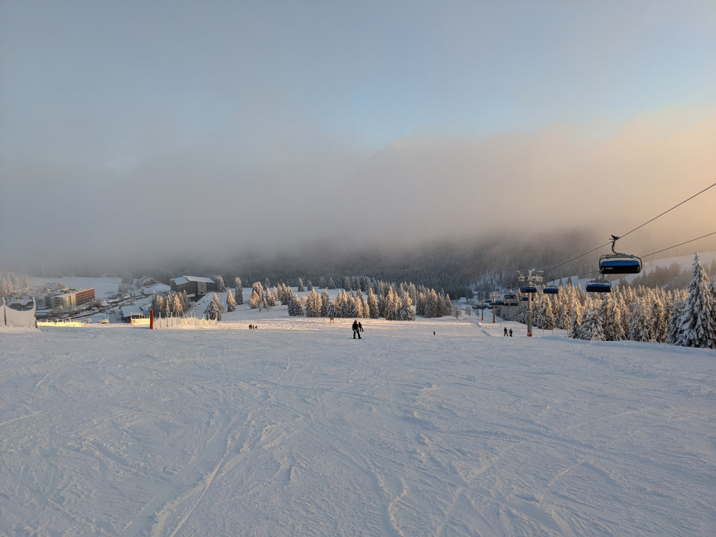 Pistenverhältnisse Montag gegen 16:30