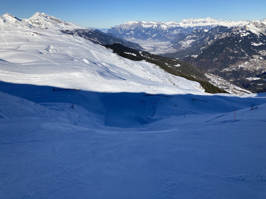 Traumhafter, griffiger Pulverschnee!