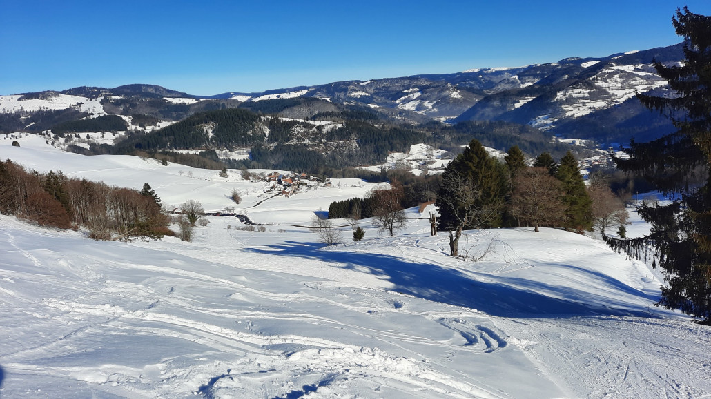 Leichte Außenrumfabfahrt