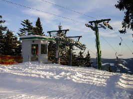 Bergstation des 4-CLD Hauereck Jet und des SL Schlepplift