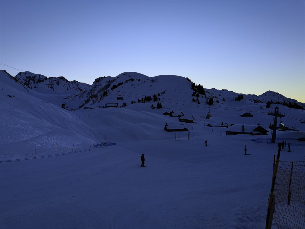 Käserstatt noch im Schatten