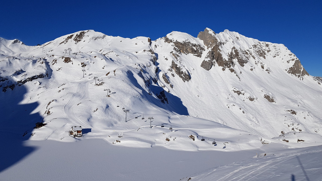 Blick zur neuen Madlochbahn