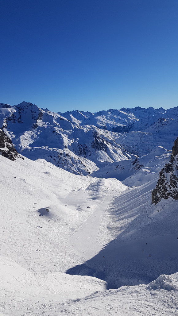 Täli. Wirklich eine Abfahrt mit herausragender Aussicht. Schade dass ich sie letztes Jahr gerade verpasst hatte.