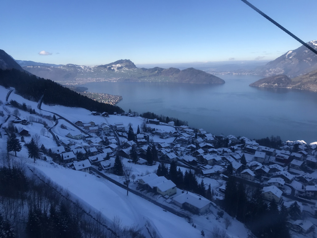 Emmetten nach wie vor im Winterkleid