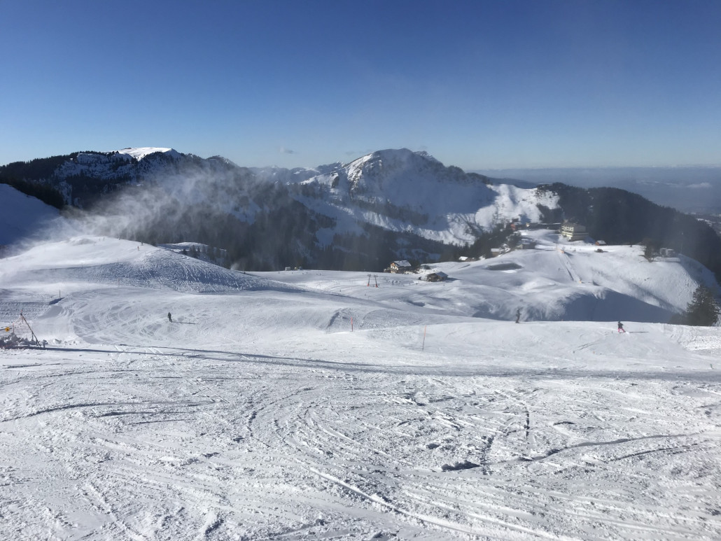 Die drei Kanonen sind in Betrieb