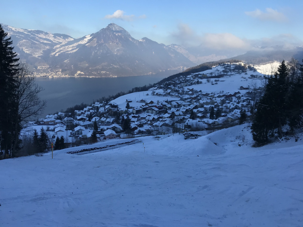 Im letzten Hang muss man gut aufpassen