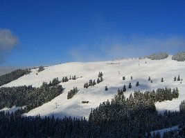 Die Südhangbahn war leider auch noch nicht in Betreib