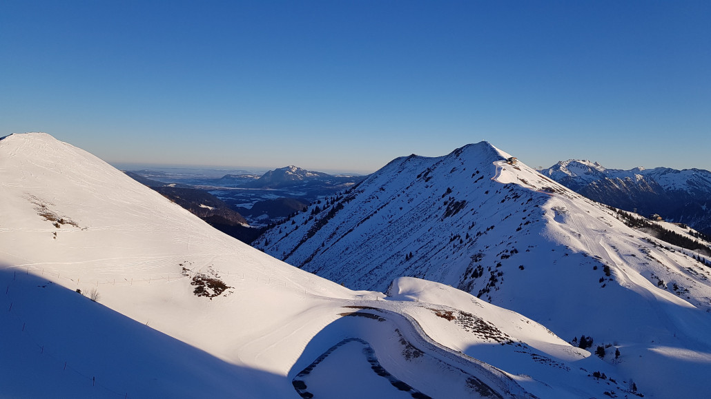 An der Kanzelwand um 8:45