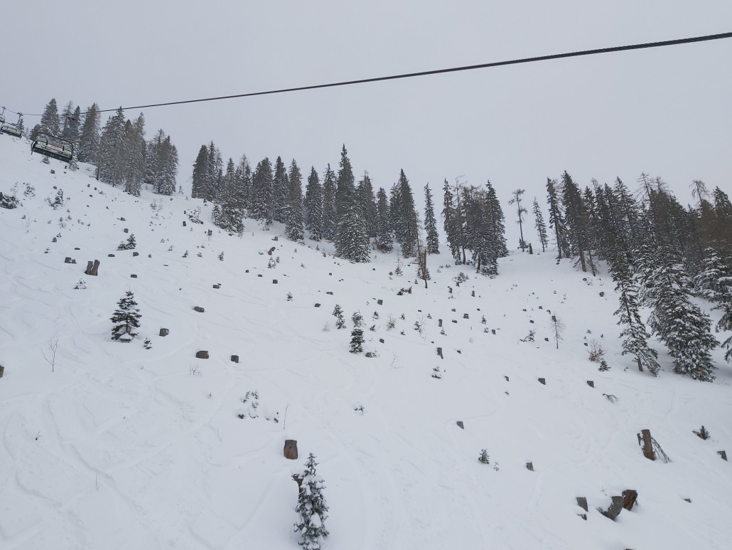 In der zweiten Sektion wirkt schon alles sehr ausgefahren. Eine Runde wird dennoch gemacht.