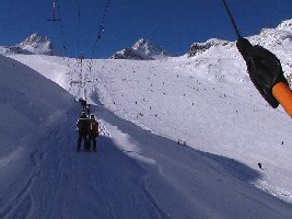 Im SL Mutkogel (ganz schön lang, geschmeidige 10-15 Minuten, je nach Geschwindigkeit)    (27.11.)