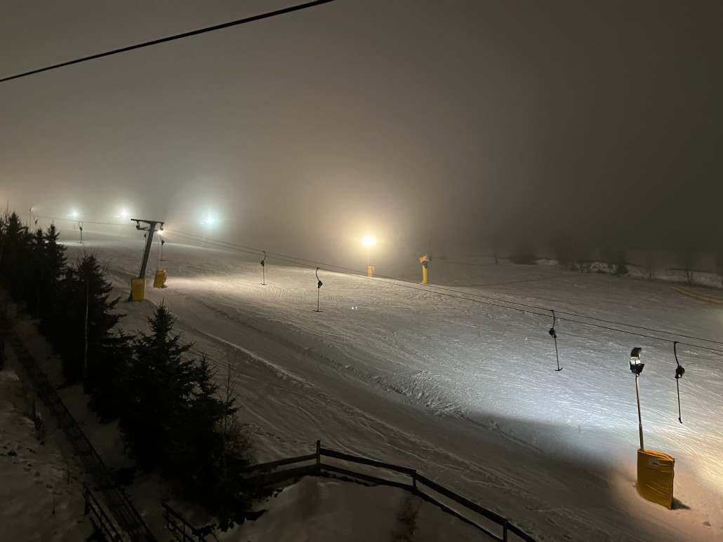 Haupthang am Ende etwas aufgefahren, aber mit fester Unterlage