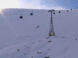 Foto aus der 4 KSB Rettenbachjoch: Piste 31 und Schwarze Schneid I (27.11.)