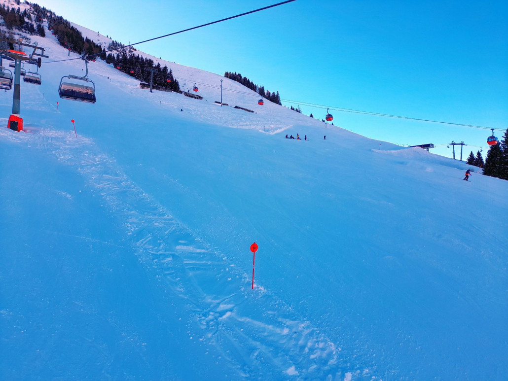 Keat im Schatten, wenig los