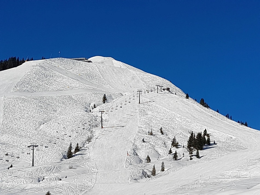 Windauberg, Blick zum Fleiding
