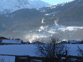 Beschneiung in Sölden (01.12.)