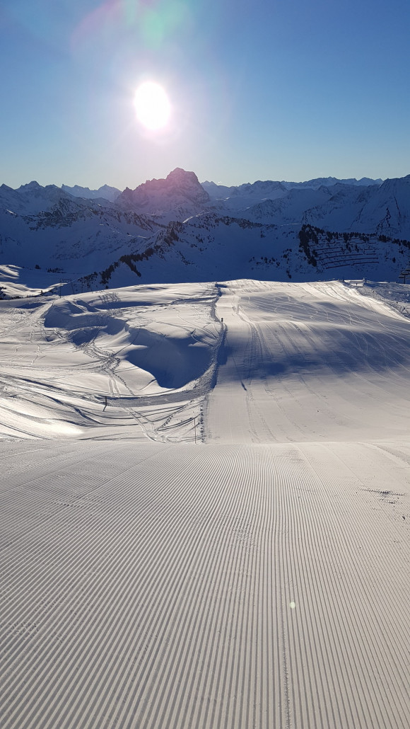 Immer wieder herrlich die Weite und Sonne hier oben