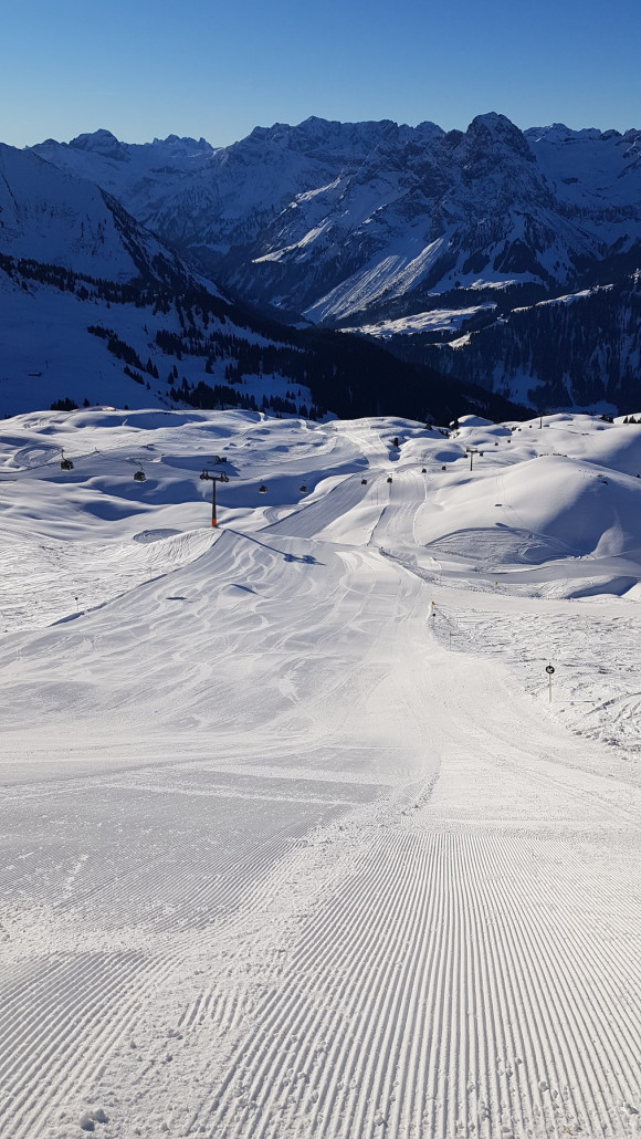 Auch die Schwarzen an der EUB wieder herrlich und leer