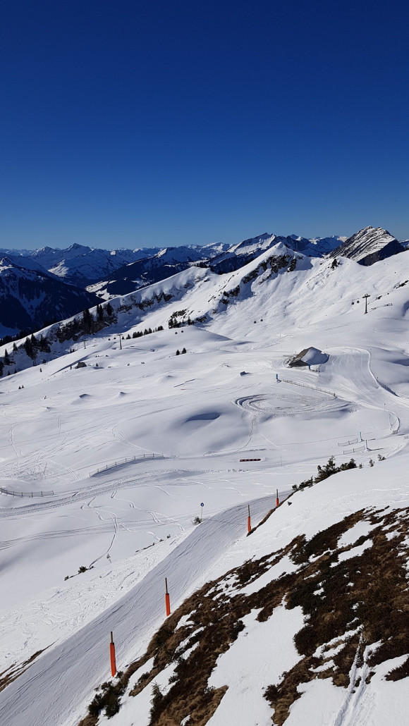 Schneelage an der EUB