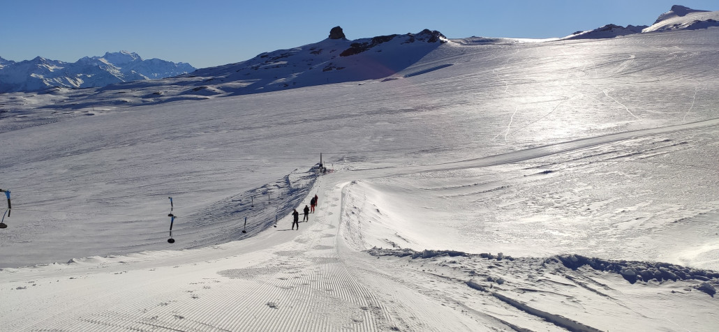 Sunkid-Tellerlift zur Oldenpiste