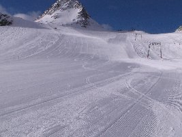 Traumbedingungen auf der Piste 37 (28.11.)