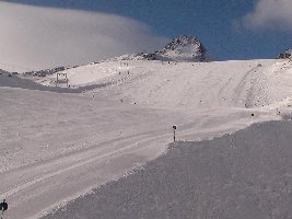 Aus der EUB Tiefenbach fotografiert: Morgens top Pistenverhältnisse (28.11.)