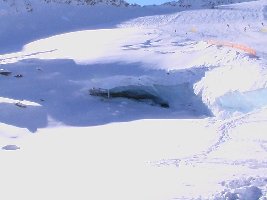 Zungenende am SL Panorama (27.11.)