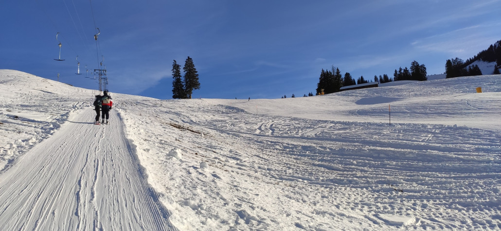 Kurzer Schlepper, Piste 3