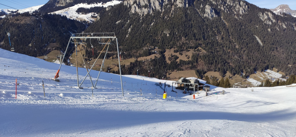 Doppelschlepper Talstation