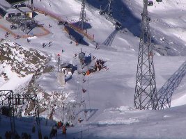 Ansturm auf den SL Karleskogl - kein Wunder: EUB Schwarze Scheid wegen Defekt außer Betrieb (01.12.)