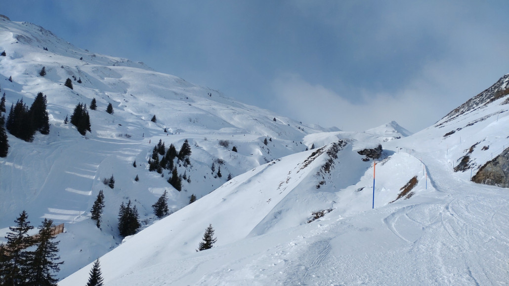 Blick in die andere Richtung zur 40