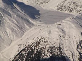 Von der Schwarzen Schneid: Skigebiet Rifflsee (01.12.)