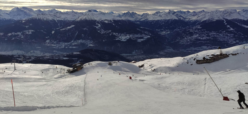 Anfang Piste 11, Talstation 2er Sessel