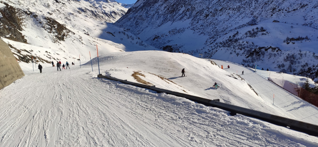 Kurve mit "Abkürzung"