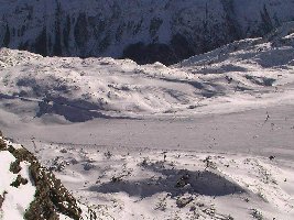 Von der Schwarzen Schneid: Tiefenbachgletscher (01.12)