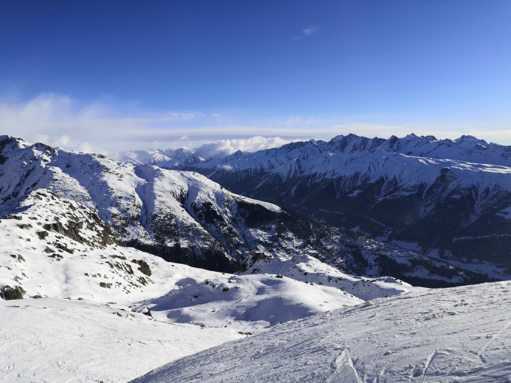 Panorama von der Bergstation Talegga