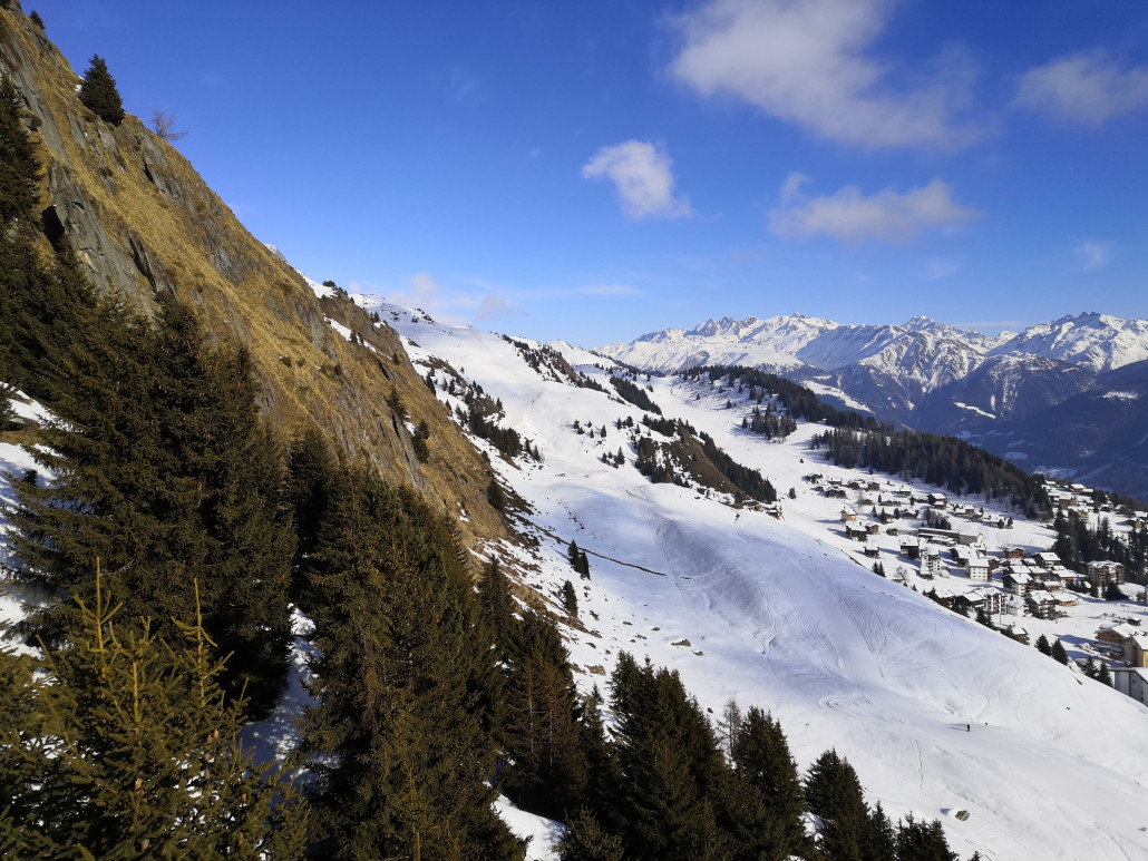 Beim Hohfluh wähnt man sich eher im Frühling.