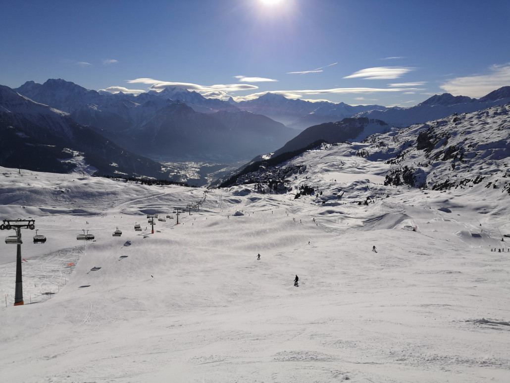 Schönbiel mit extrem breiter Piste.