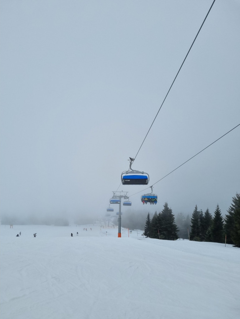 Gegen Mittag wurde es dann stürmisch und es zog zu