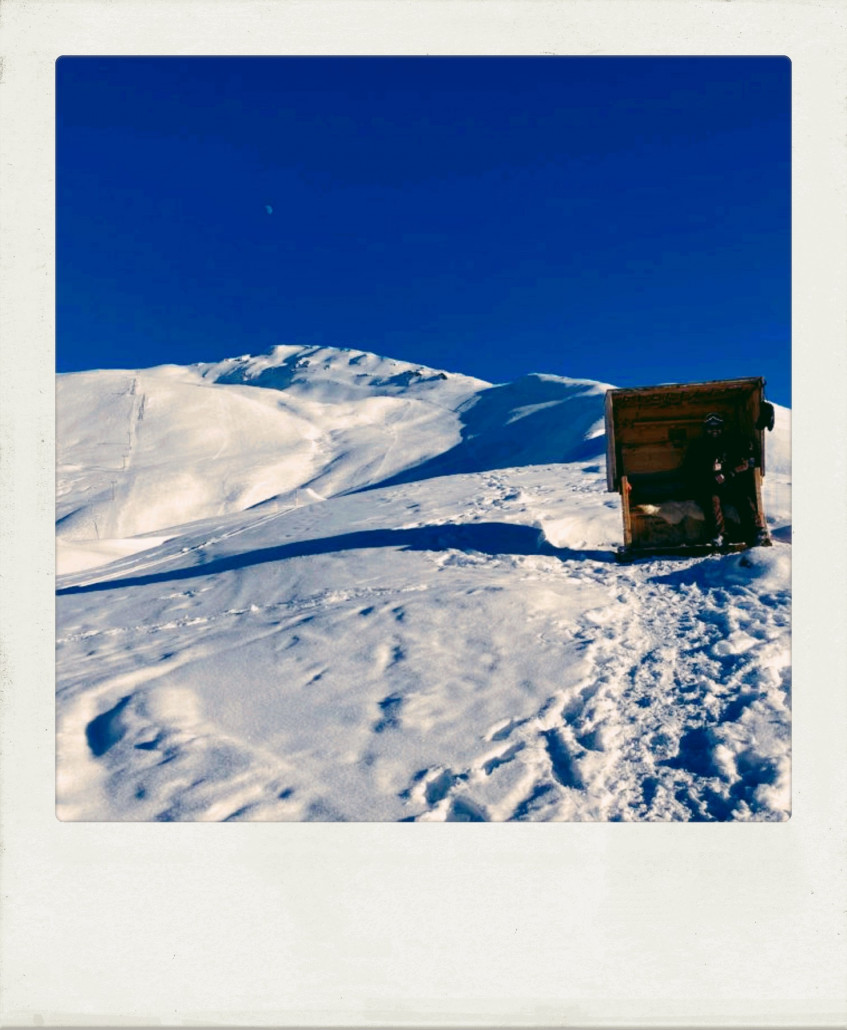 Sogar einen "Strandkorb" aus Holz gibt es hier, das freut natürlich vor allem meinen Mann, ein original Hamburger Jung ;)