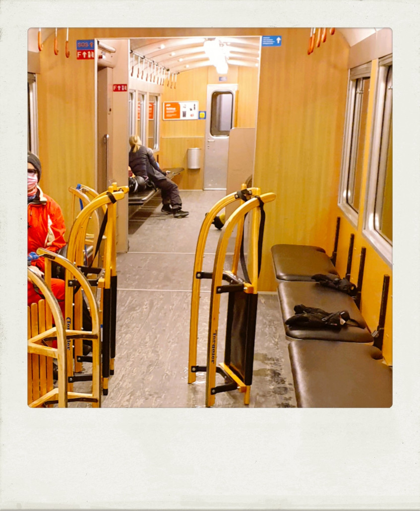 ...und fühlt sich in den Tunneln eher wie in einer Berliner U-Bahn.