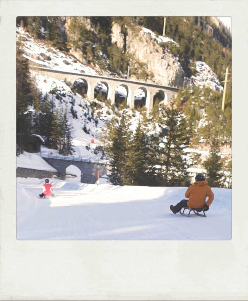 ...bevor man diese dann hinabrodelt.