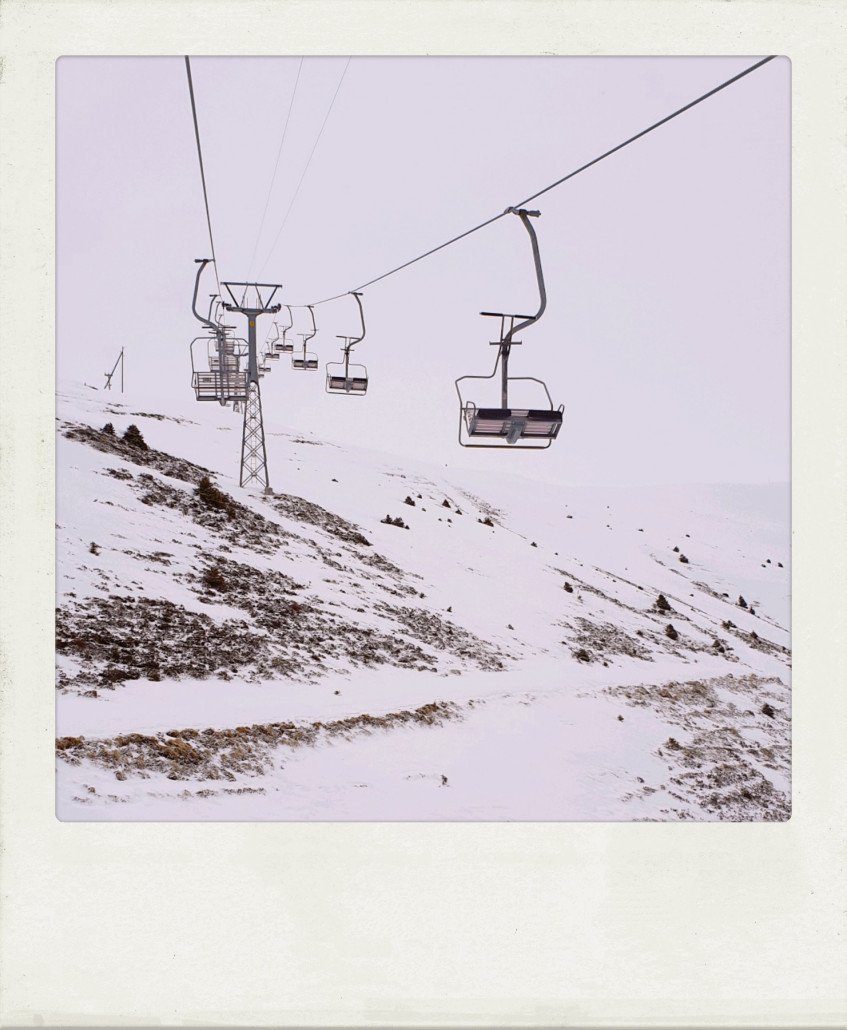 ...und in der Snow Hill Bar Tschüss sagen. Nach einem Schnäpschen aufs Haus bzw. auf die Hütte...