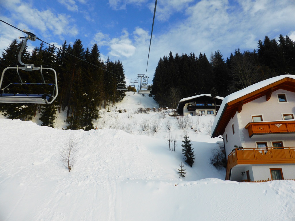 Start in der Grossbergbahn