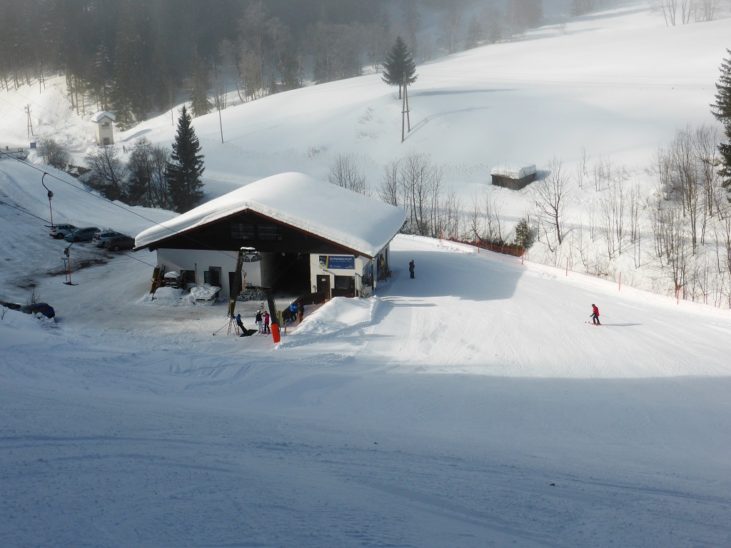 Talstation des Schwaigalmlifts