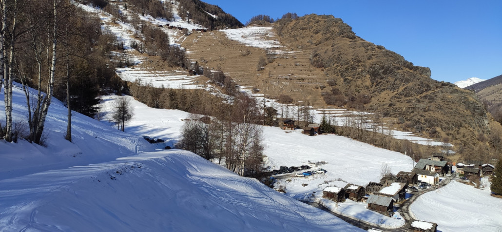 Ende Talabfahrt, Parkplatz