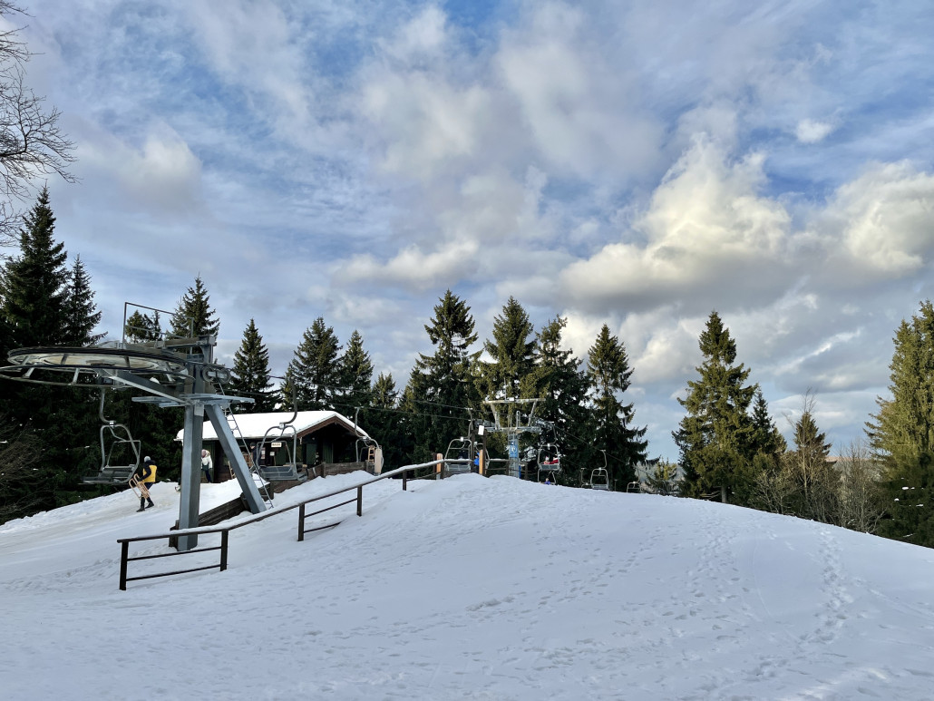 Bergstation auf dem 845m hohen Hemmschuh
