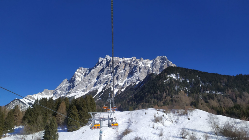 Im Sonnenhang Sunracer mit Zugspitzpanorama
