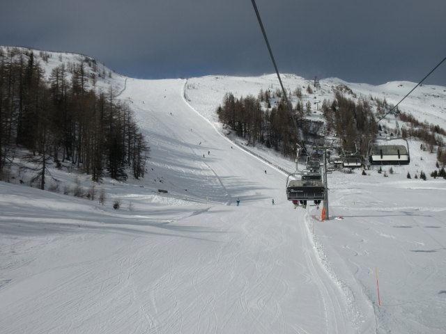 4-CLD-B Speiereck Gipfel, darunter der Untere Steilhang Speiereck