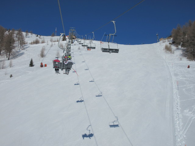 3-CLF Sonnenalm, darunter der Sonnenhang