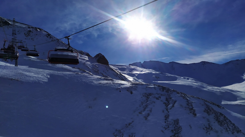 Seitenblick aus der Gampen